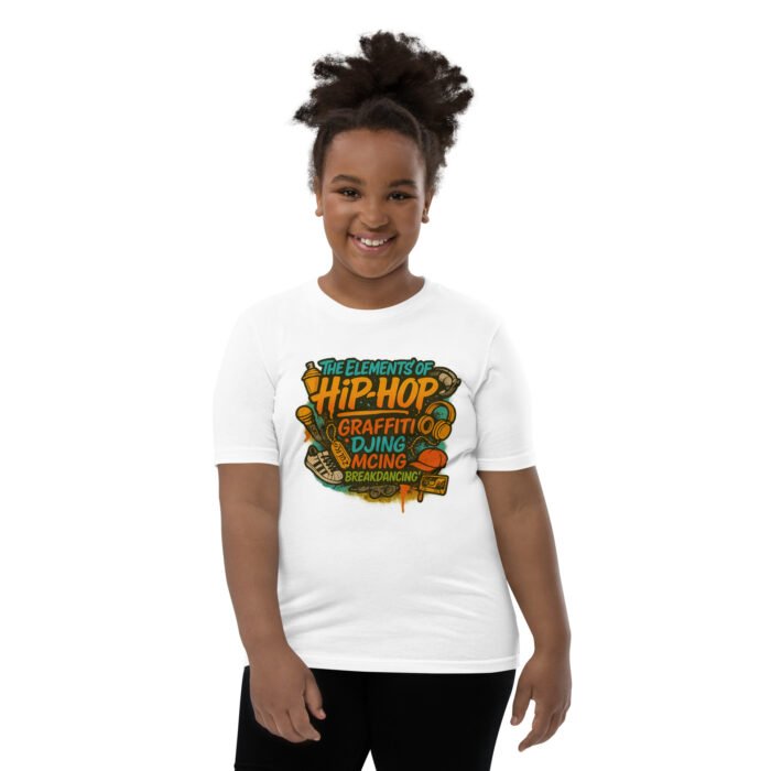 The Elements of Hip Hop Youth Short Sleeve T-Shirt - Image 33