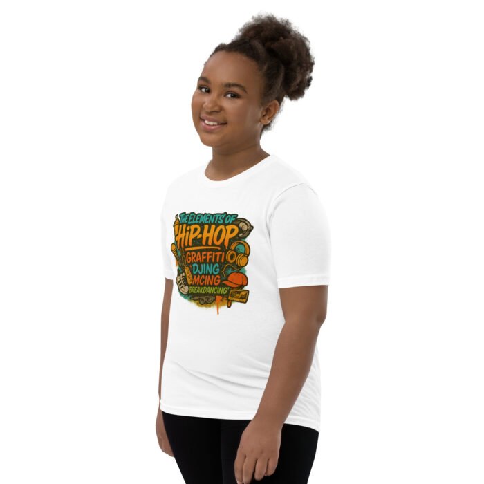The Elements of Hip Hop Youth Short Sleeve T-Shirt - Image 34