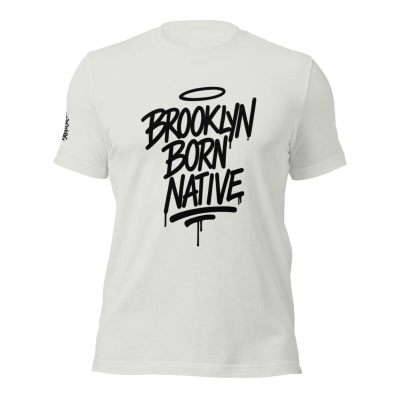 Brooklyn Born Native Unisex Double Print T-Shirt | RockATeeWear