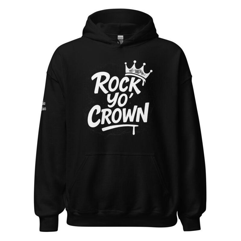 Rock Yo Crown Unisex Hoodie (Single Print) | RockaTeeWear