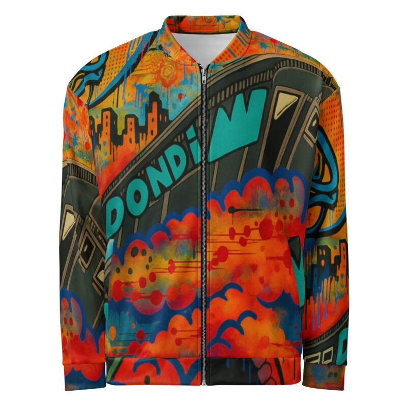 Classic Graf Inspired Street Wear Unisex Bomber Jacket / RockaTeeWear