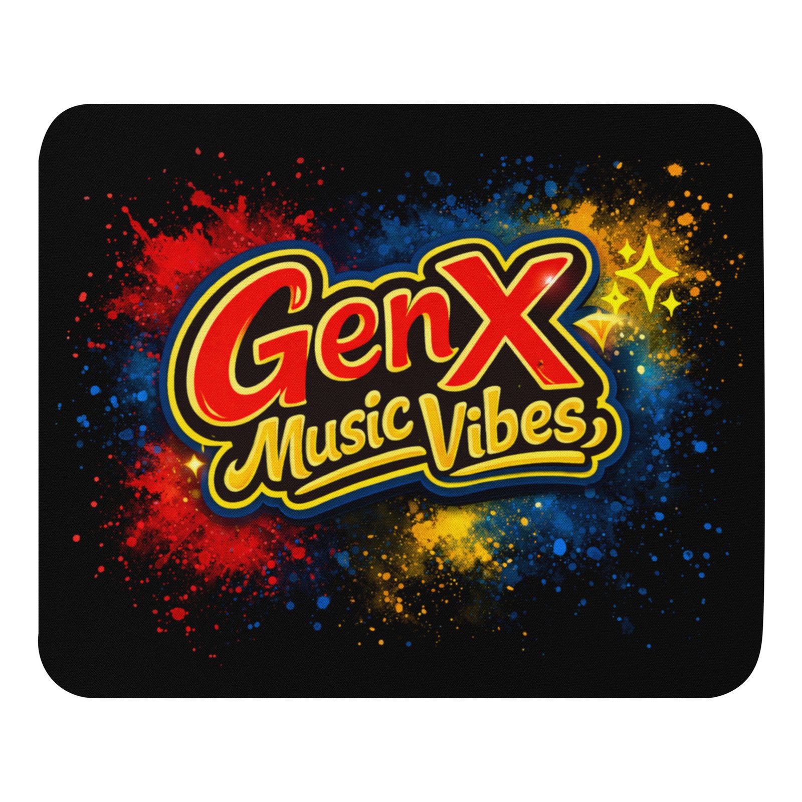GenX Music Vibes Custom Mouse Pad / RockaTeeWear