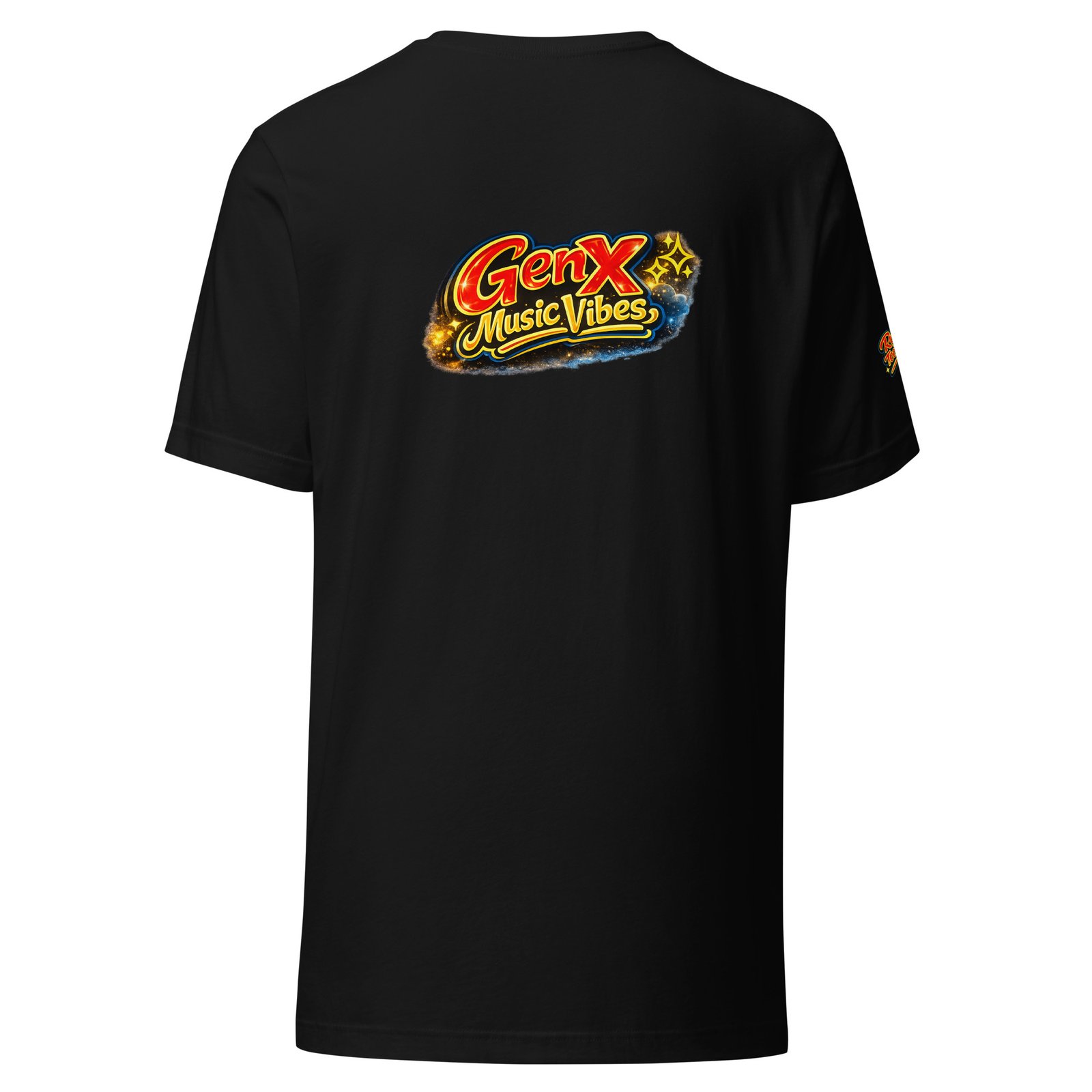 I Am GenX / GenX Music Vibes Custom Unisex t-shirt/ RockaTeeWear - Image 4