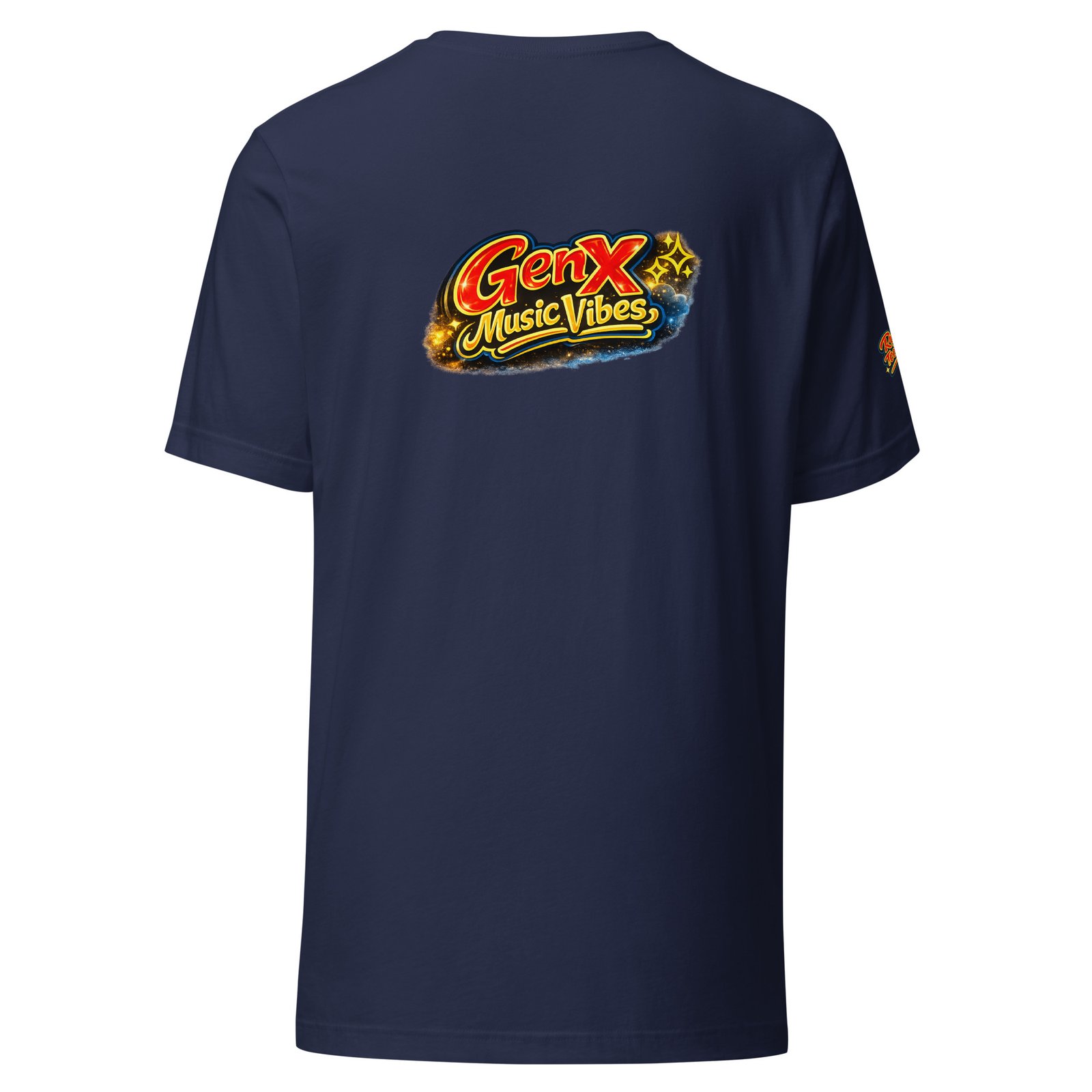 I Am GenX / GenX Music Vibes Custom Unisex t-shirt/ RockaTeeWear - Image 6