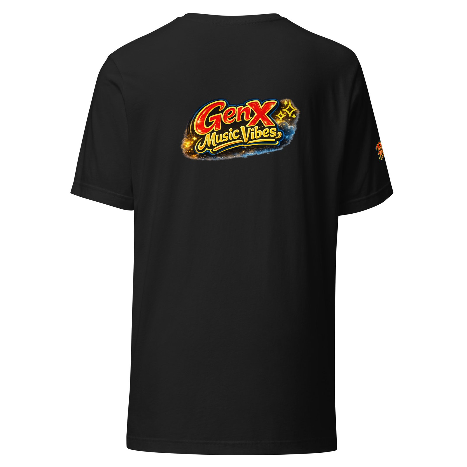 I Am GenX / GenX Music Vibes Custom Unisex t-shirt/ RockaTeeWear - Image 5