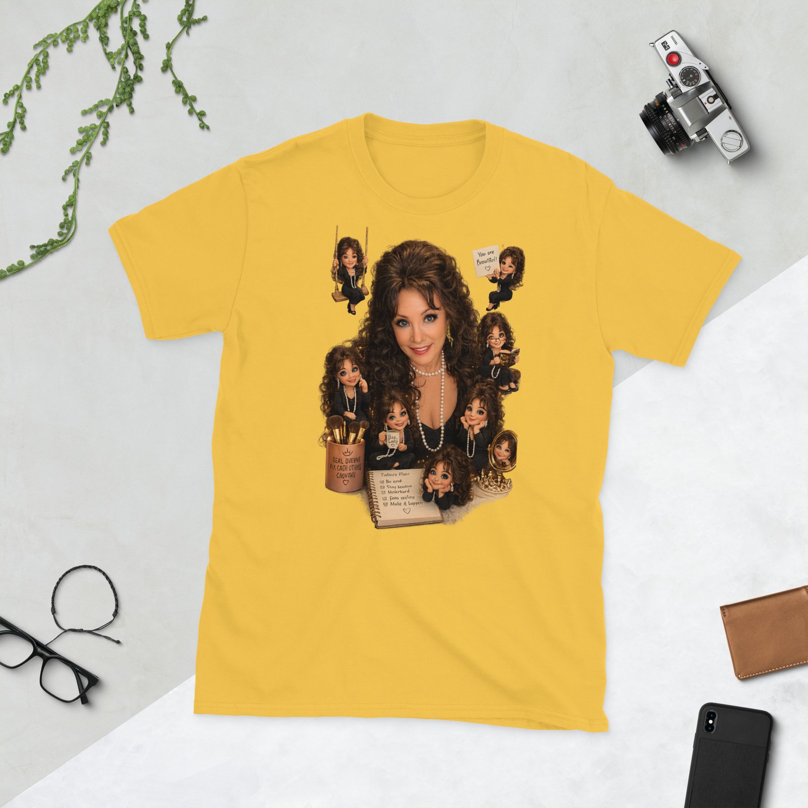 Cake Ball Mini Me Short-Sleeve Unisex T-Shirt / RockaTeeWear - Image 5