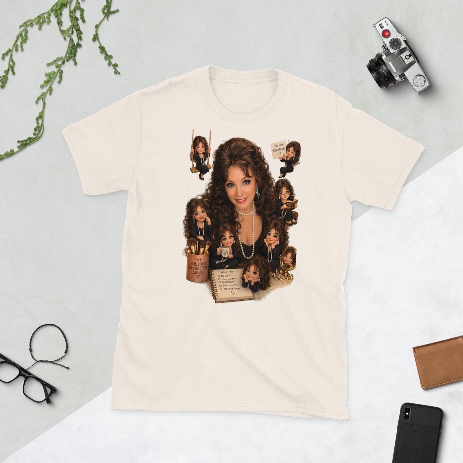 Cake Ball Mini Me Short-Sleeve Unisex T-Shirt / RockaTeeWear - Image 7