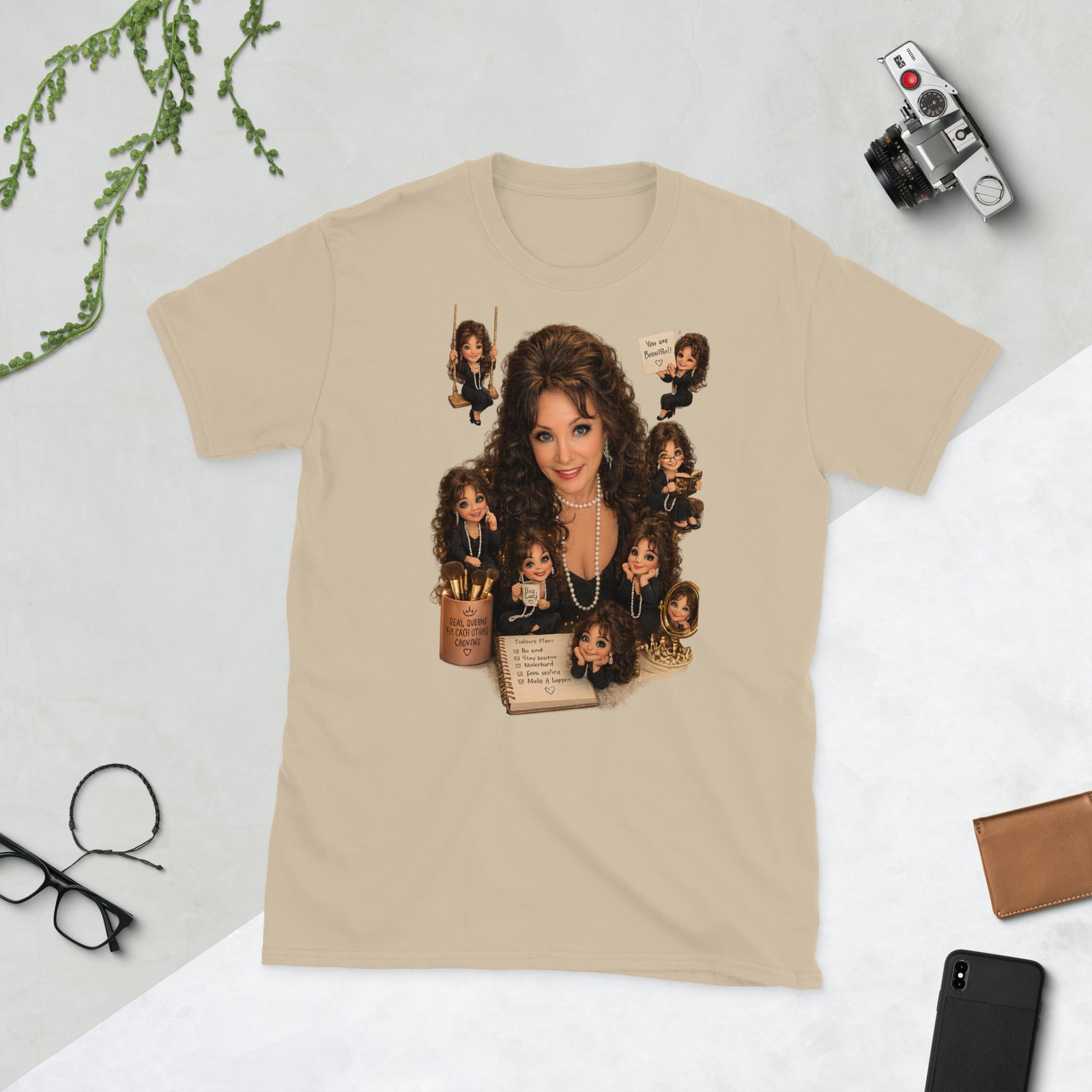 Cake Ball Mini Me Short-Sleeve Unisex T-Shirt / RockaTeeWear - Image 3