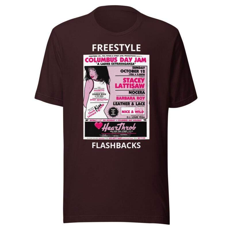 Freestyle Flashbacks 1986 Unisex T Shirt Single Print / RockaTeeWear