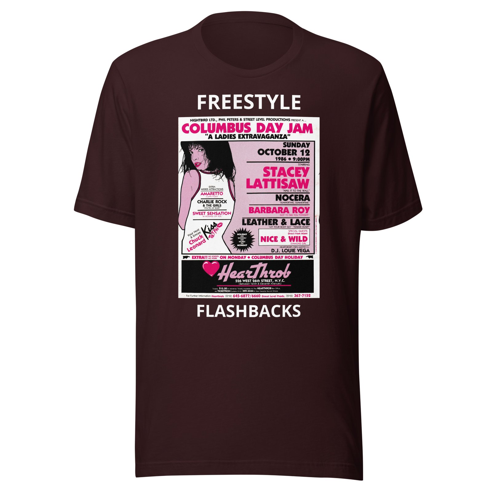 Freestyle Flashbacks 1986 Unisex T Shirt Single Print / RockaTeeWear - Image 4