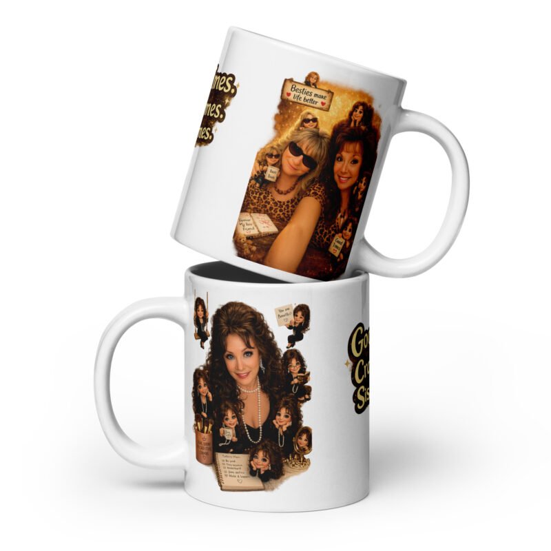 Sister Times Custom White Coffee Mug / RockaTeeWear