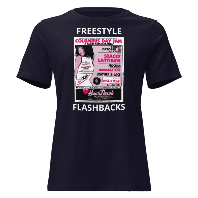 Freestyle Flashbacks Hearthrobs Women's Relaxed T-Shirt / RockaTeewear