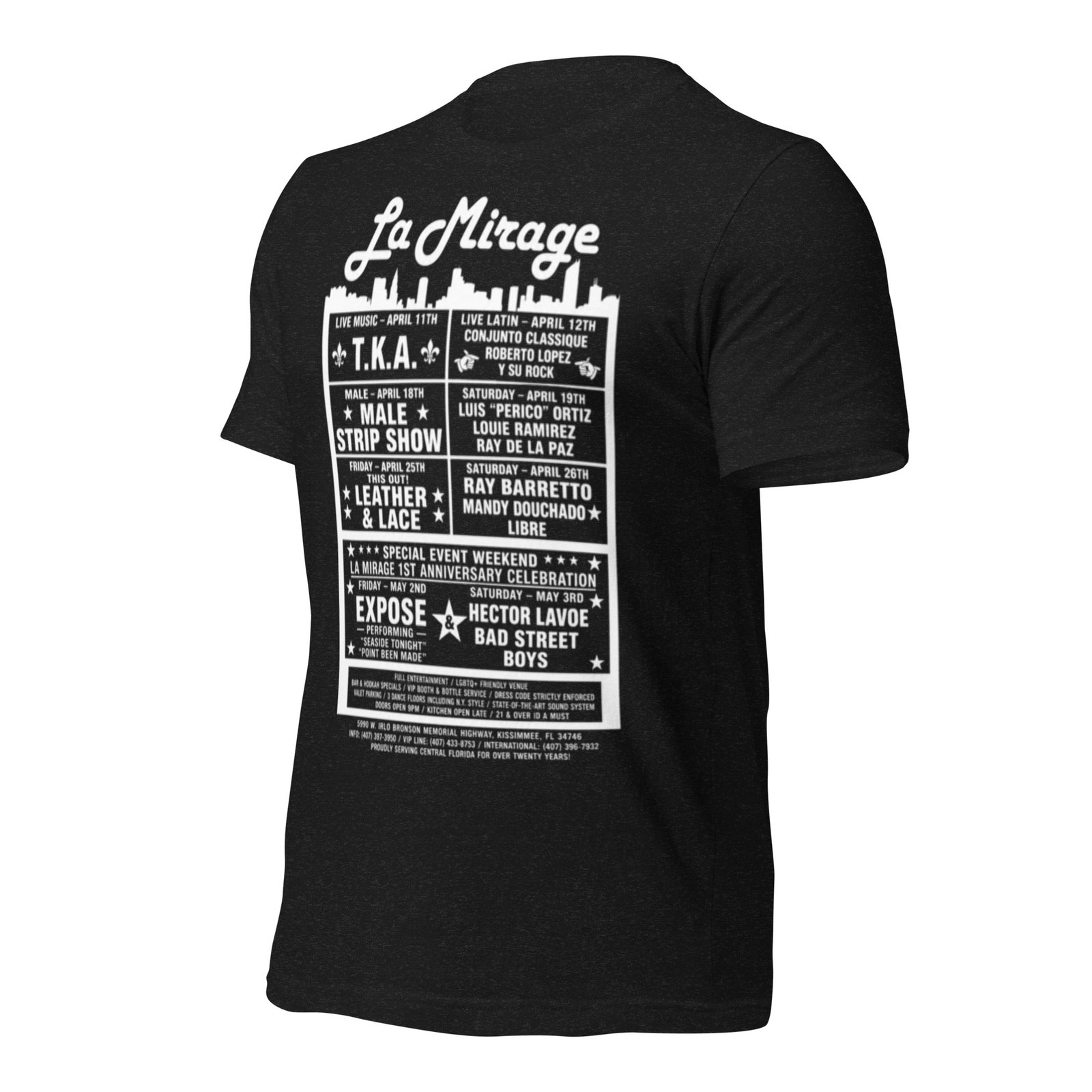 La Mirage Bronx Classic Unisex T-shirt / RockaTeeWear - Image 55