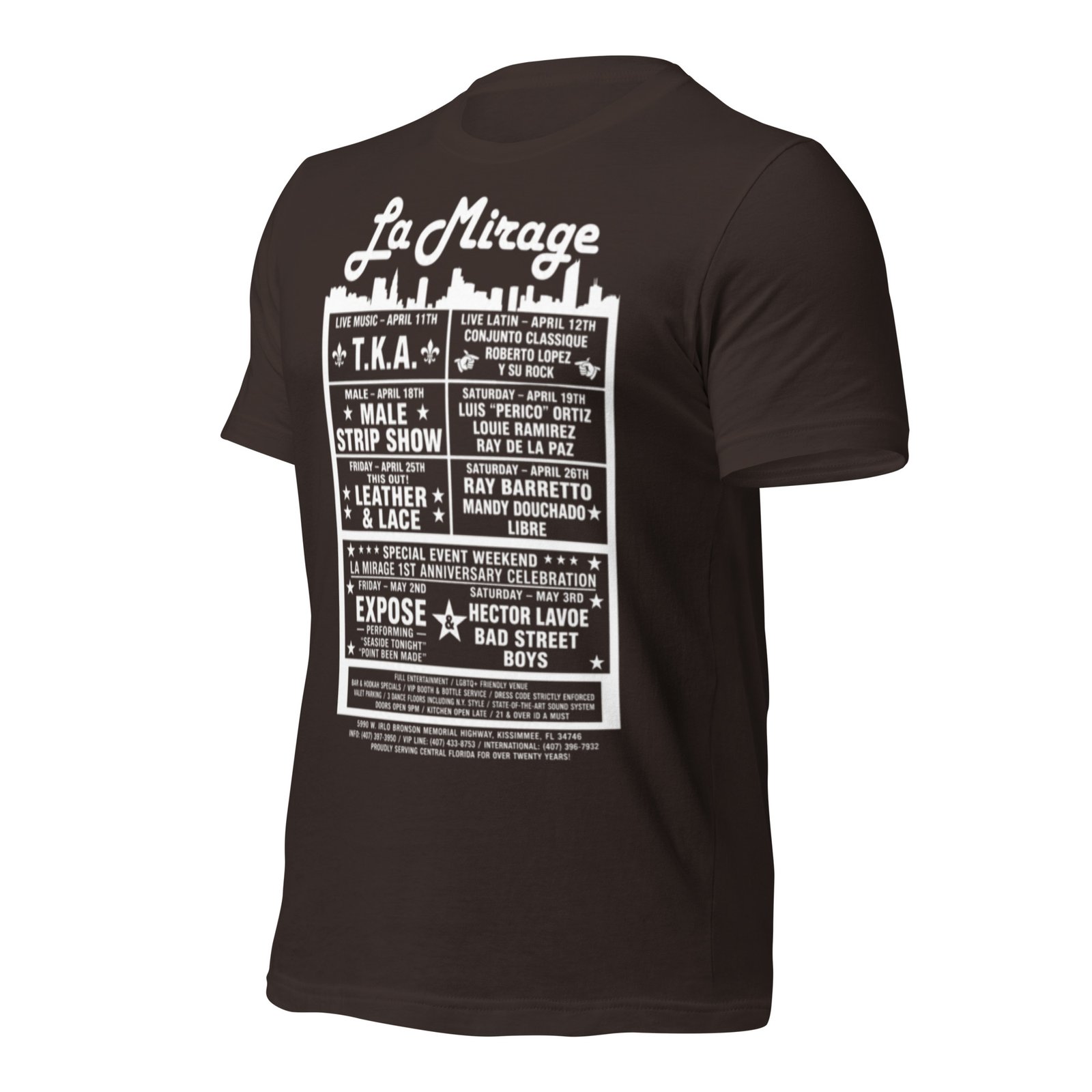 La Mirage Bronx Classic Unisex T-shirt / RockaTeeWear - Image 61