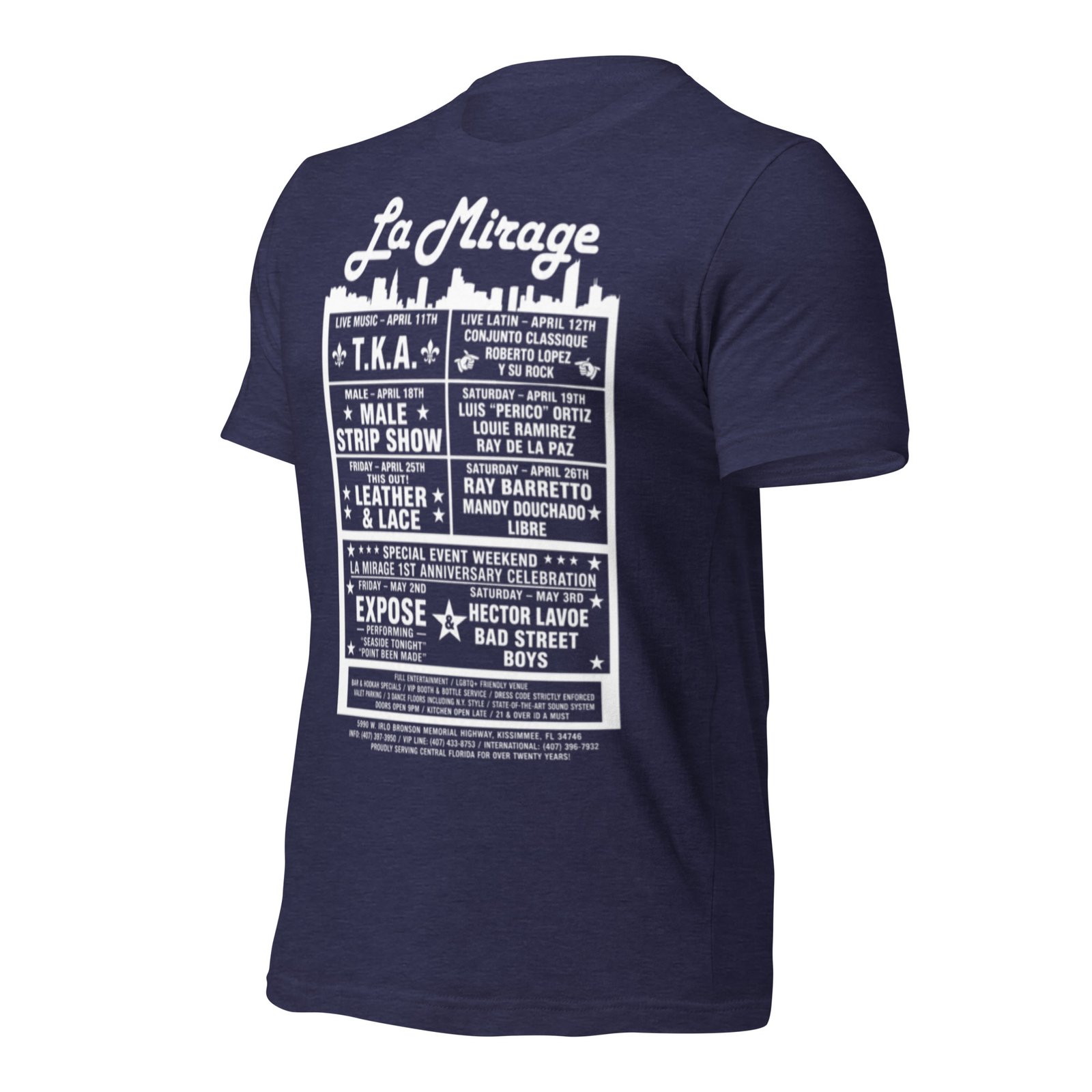 La Mirage Bronx Classic Unisex T-shirt / RockaTeeWear - Image 62