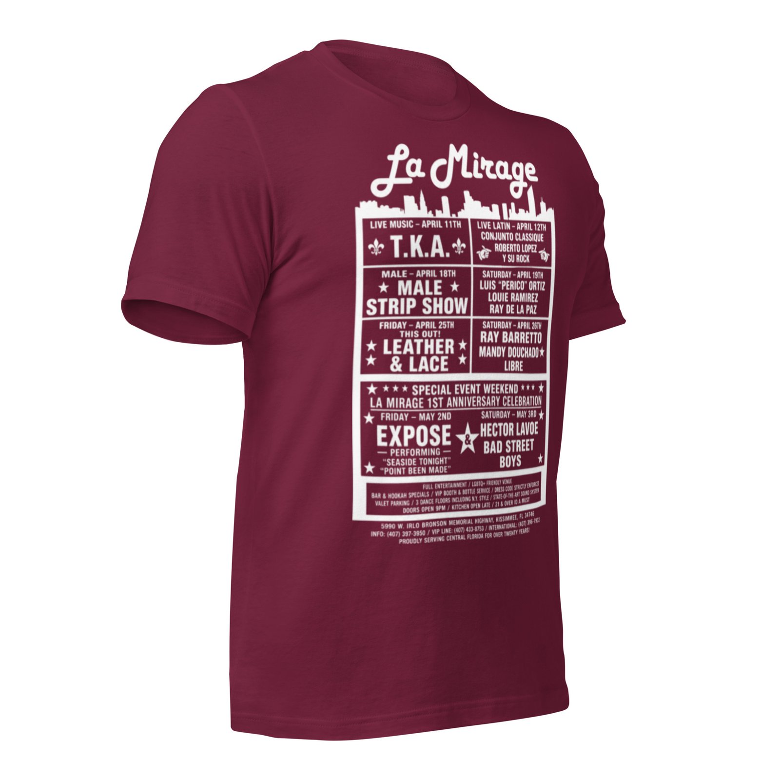 La Mirage Bronx Classic Unisex T-shirt / RockaTeeWear - Image 72