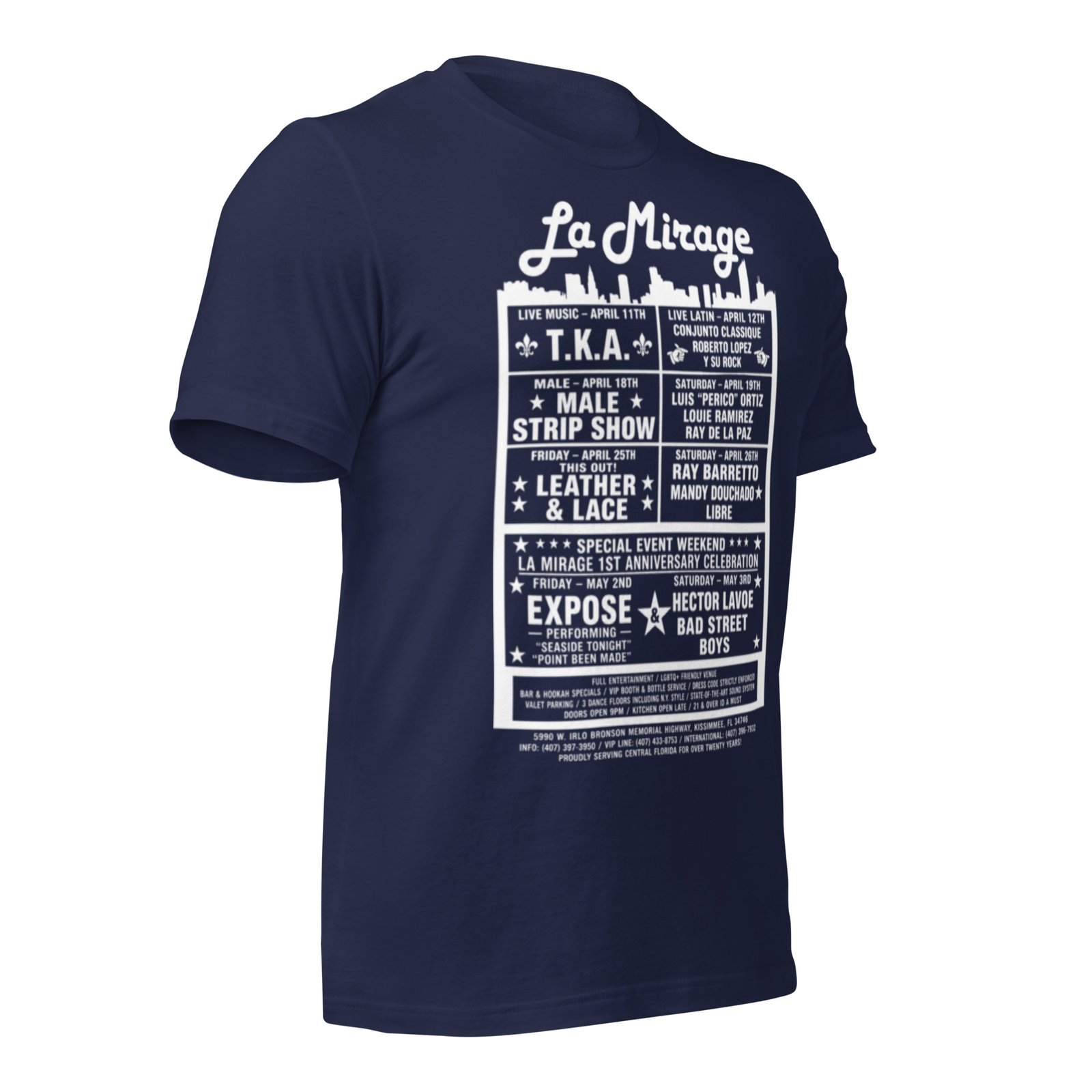 La Mirage Bronx Classic Unisex T-shirt / RockaTeeWear - Image 69
