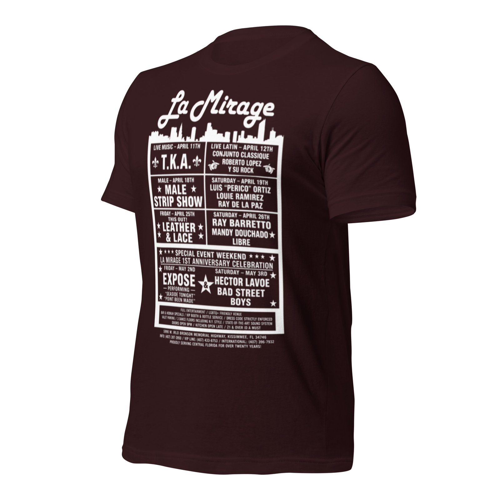 La Mirage Bronx Classic Unisex T-shirt / RockaTeeWear - Image 58