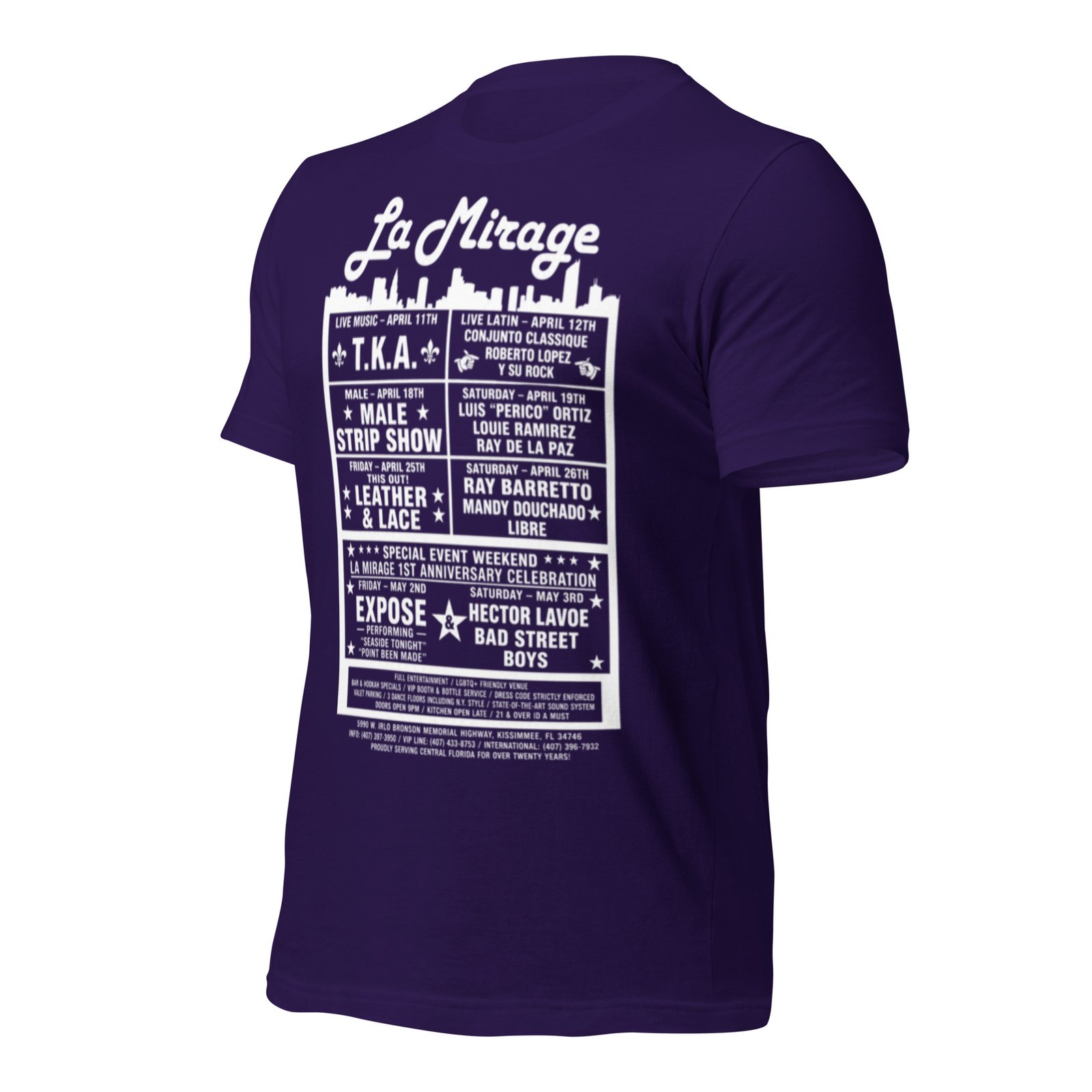 La Mirage Bronx Classic Unisex T-shirt / RockaTeeWear - Image 59
