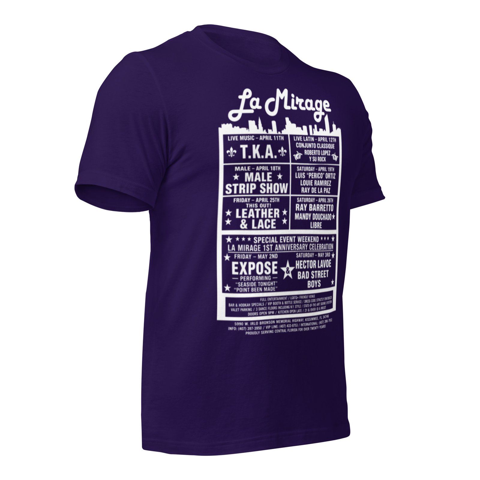 La Mirage Bronx Classic Unisex T-shirt / RockaTeeWear - Image 68