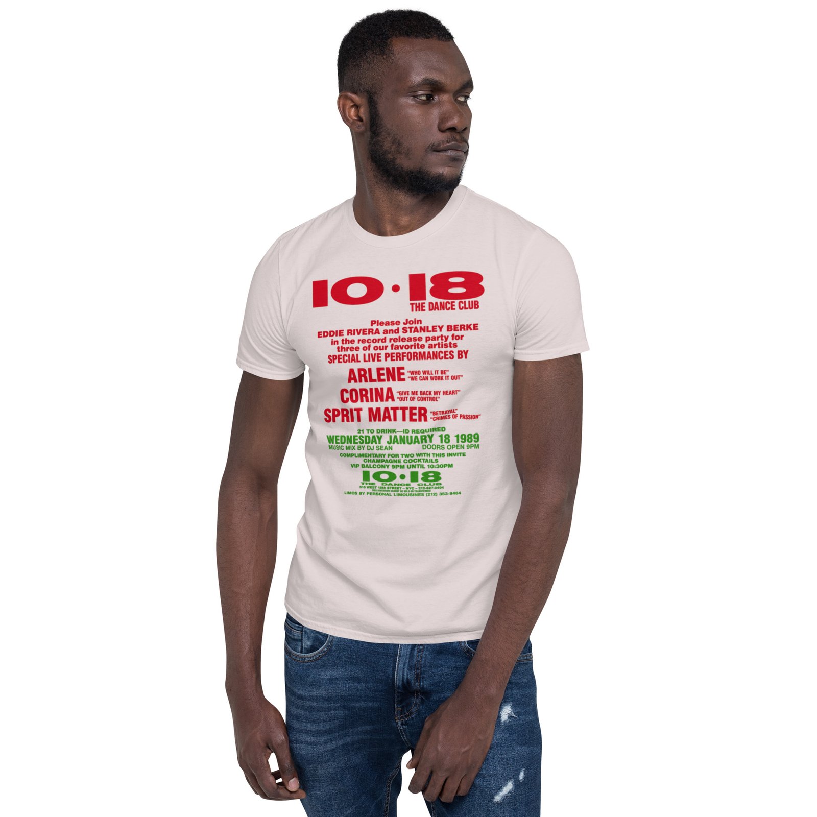 1018 Flashback 1988 Short-Sleeve Unisex T-Shirt / RockaTeeWear