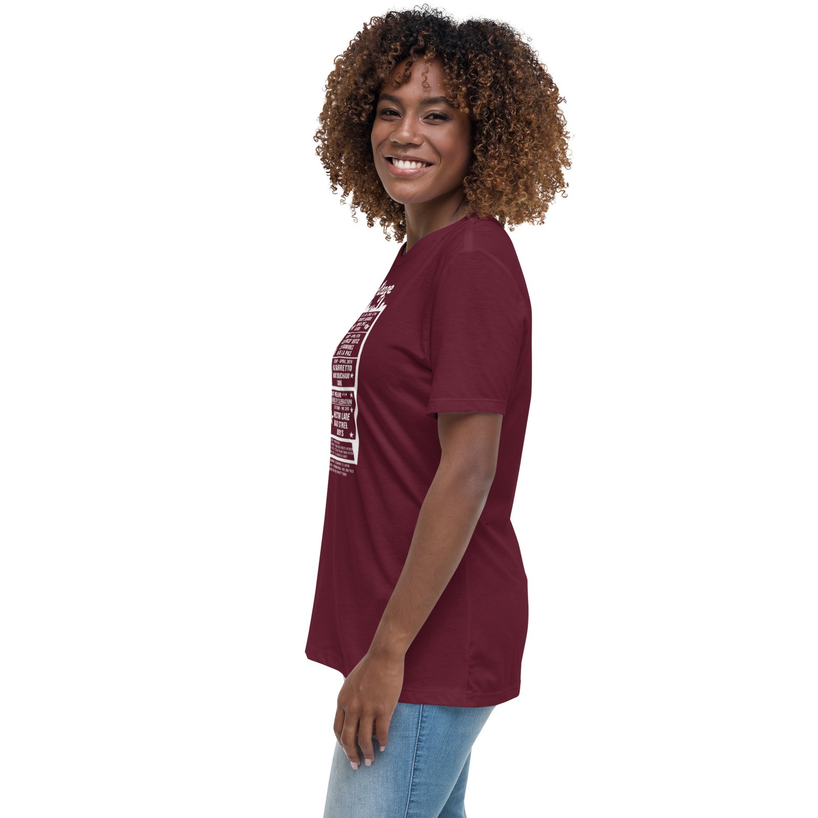 La Mirage Dance Club Women's Relaxed T-Shirt / RockaTeeWear - Image 43