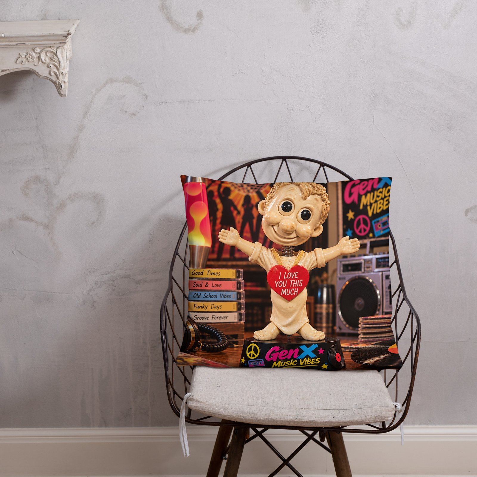 GenX Music Vibes Presents: ClassECali – West Coast, No Filter! – Limited Edition Bobblehead Pillow / RockAteeWear - Image 29